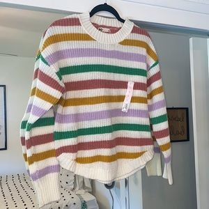 KOHLS Colorful knitted sweater 🌈